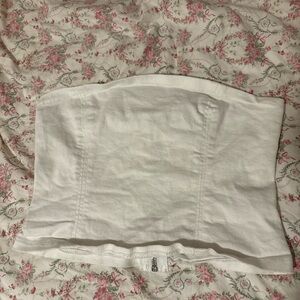 Forever 21 White Crop Top